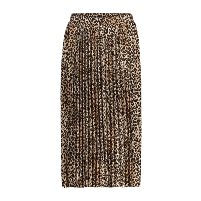 Abbildung von Betty Barclay Plissee MIT Gummizug Faltenrock, Damen, Größe: 36, Beige schwarz