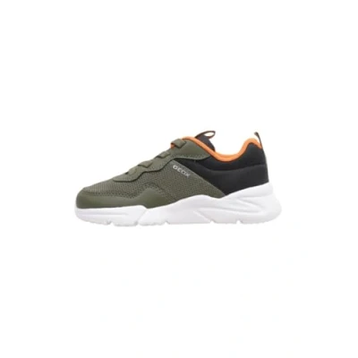Abbildung von Geox Loftus BOY Sneaker low für Kinder, Größe: 38, Military/black Schuhe