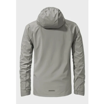 Abbildung von Schöffel GRAZ M Regenjacke / wasserabweisende Jacke, Herren, Größe: 54, Grau