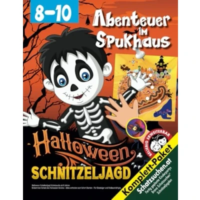 Abbildung von Halloween Schnitzeljagd Schatzsuche ab 8 Jahren: Erobert den Schatz des Geistes Alles enthalten zum Sofort Starten Für Einsteiger und Vielbeschäftigte. (Bravo Schatzsuche)