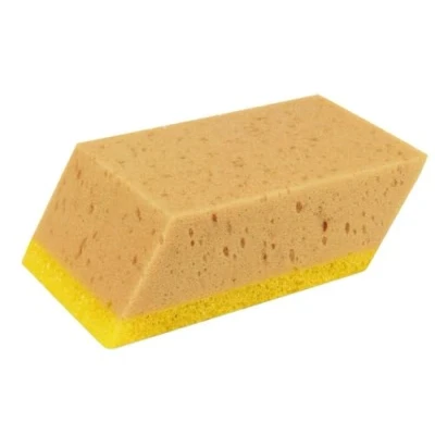 Abbildung von APA 19550 Autoschwamm, schräg, Hartschaum, 20x10x6,5 cm