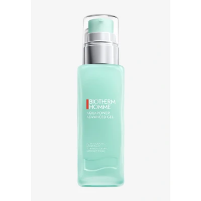 Abbildung von Biotherm Homme Aquapower Advanced Gel, mit Biotech Plankton und Vitamin B3, erfrischendes Gesichtsgel für Männer, intensive Tagespflege vitalisierte Haut, 75 ml