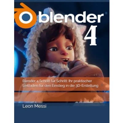 Abbildung von Blender 4 Schritt für Schritt: Ihr praktischer Leitfaden den Einstieg in die 3D Erstellung