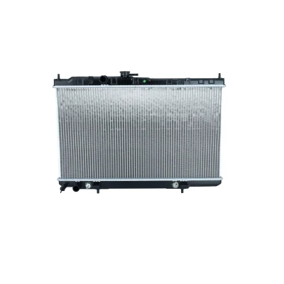 Abbildung von NRF 59100 Kühler, Motorkühlung Aluminium 688 385 16 mit Dichtring Kühlrippen gelötet