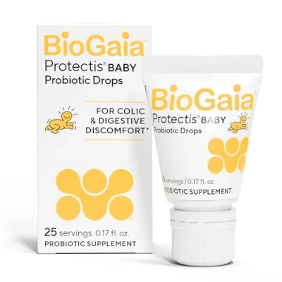 Abbildung von Everidis Health Sciences Protectis Probiotika Tropfen für Babys, Kleinkinder, Neugeborene und Kinder Koliken, Spucken, Verstopfung Verdauungskomfort, 5 ml, 0,17 oz