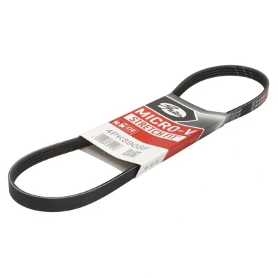 Abbildung von GATES 4PK890SF Keilrippenriemen 861 4 Polyester, EPDM (Ethylen Propylen Dien Kautschuk) FORD: FOCUS 3, KUGA 2, 3 Turnier