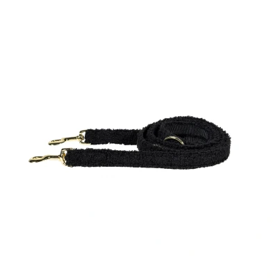 Abbildung von Kentucky Hundeleine Teddy Fleece Small Schwarz 2m