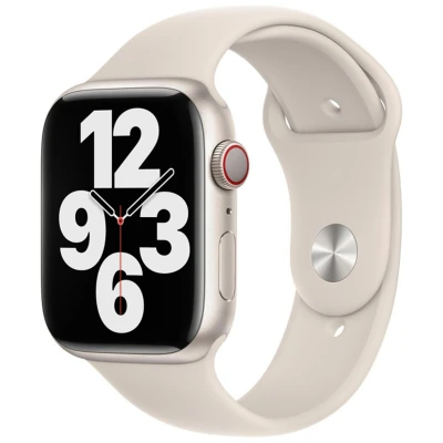 Abbildung von Apple Sport Band Watch 38mm / 40mm 41mm Starlight MKU93ZM/A