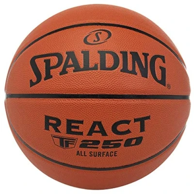 Abbildung von Spalding React TF 250 Ball 76803Z, Unisex basketballs, orange, 5 EU