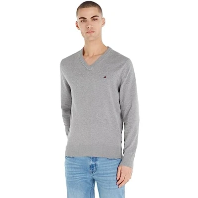 Abbildung von Tommy Hilfiger THE 1985 Strickpullover, Herren, Größe: XL, Medium grey