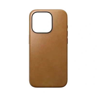 Abbildung von Nomad Modern Leather Case Magsafe iPhone 15 Pro Max tan NM01620785