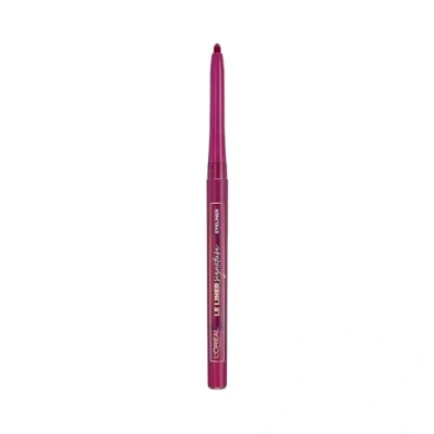 Abbildung von L&#039;Oréal Paris A99467 Le Liner Signature 10 Rose Latex, präziser &amp; langanhaltender Eyeliner, Stiftform mit herausdrehbarer Mine, wisch und wasserfest 1Stk, Latex