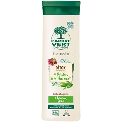 Abbildung von L&#039;Arbre Vert Detox Shampoo für fettiges Haar, 250 ml