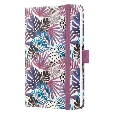 Abbildung von SIGEL J5354 Wochenkalender Jolie 2025, Violet Jungle Fever, ca. A6, Hardcover, Gummiband, Stiftschlaufe, Einstecktasche, 174 Seiten, vegan, aus nachhaltigem Papier, Terminplaner