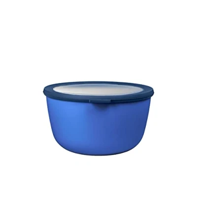 Abbildung von Mepal Multi Bowl Cirqula Rectangular Vorratsdose mit Deckel Geeignet als Luftdichte Aufbewahrungsbox für den Kühlschrank, Mikrowellengeschirr &amp; Frischhaltedosen 3000 ml Vivid blue