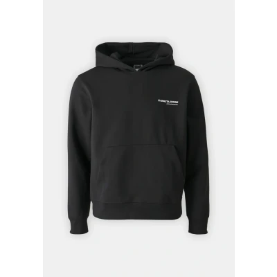 Abbildung von Jack &amp; Jones Jcoaero Print HOOD Kapuzenpullover, Herren, Größe: Small, Black