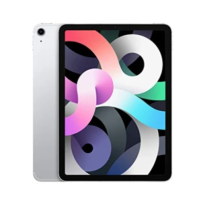 Abbildung von 2020 Apple iPad Air (10,9 zoll, Wi Fi + Zellular, 256GB) Silber (Generalüberholt)