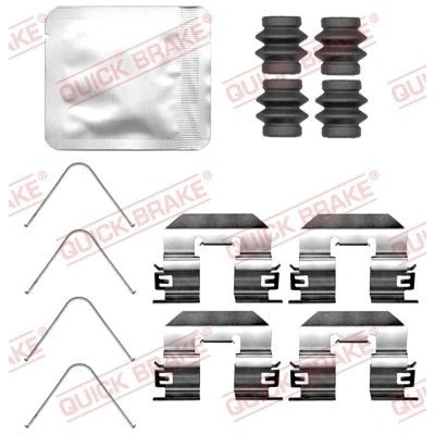 Abbildung von QUICK BRAKE 109 0117 Zubehörsatz, Scheibenbremsbelag KIA: Rio 4
