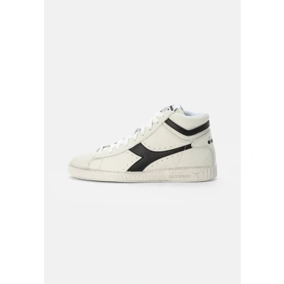 Abbildung von Diadora GAME Unisex Sneaker high, Größe: 44.5, White /black Leder und lederimitat