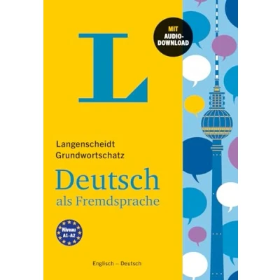 Abbildung von Langenscheidt Grundwortschatz Deutsch als Fremdsprache: Buch mit Audio Download. Englisch