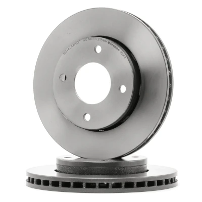 Abbildung von BREMBO COATED DISC LINE 09.9991.11 Bremsscheibe 256 24 4 innenbelüftet beschichtet MITSUBISHI: Colt 6, VI CZC Convertible, SMART: Forfour I