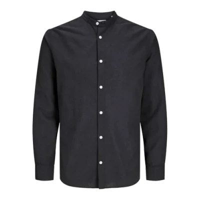 Abbildung von Jack &amp; Jones Langarmhemd »JJEBREEZE BAND SHIRT LS SN«, mit Bandkragen