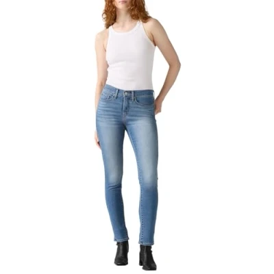 Abbildung von Levi&#039;s Shaping Patter Jeans Skinny Fit, Damen, Größe: 29x28, Soft clean white