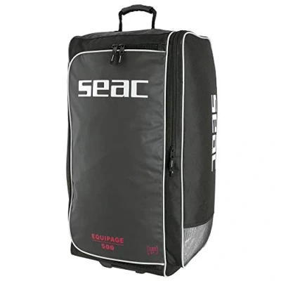 Abbildung von SEAC Equipage 500 Trolley für Unterwasser Ausrüstung, 85 x 40 35 cm, Schwarz, 130 lt