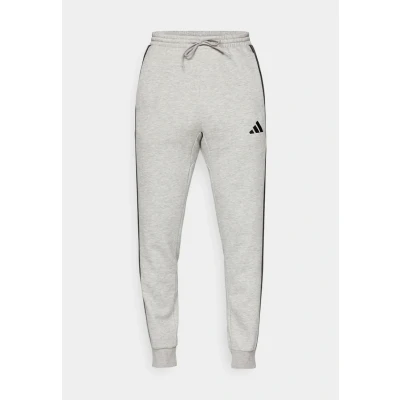 Abbildung von adidas Herren Essential Three Stripes Fleece Pant, medium Grey Heather/Black, L