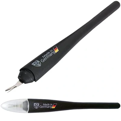 Abbildung von DREI SCHWERTER Nagelhautmesser Nagelhautentferner mit V Klinge (1 Stück) Markenqualität Made in Germany