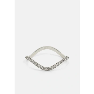 Abbildung von Swarovski Sublima CUFF Single CRY Armband silvercoloured, Damen, Größe: Medium, Silver coloured
