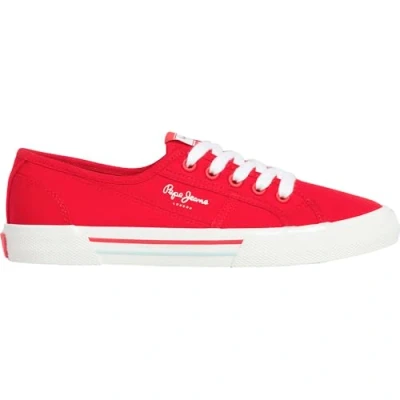 Abbildung von Pepe Jeans Brady Sneaker low, Damen, Größe: 41, Red Schuhe