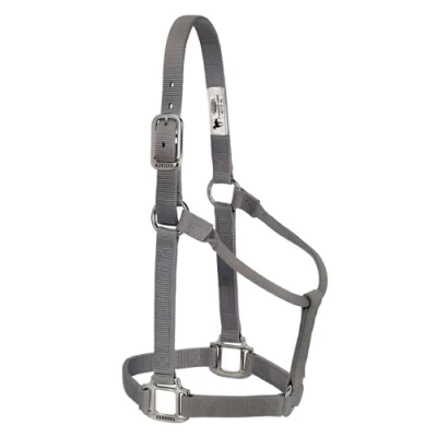 Abbildung von Weaver Leather Unisex Erwachsene Original Halfter, Nicht verstellbar, 2,5 cm, Grau (Graphite//Nature&#039;s Delight), Average Horse
