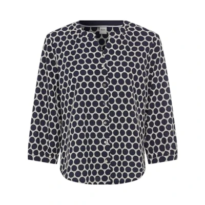 Abbildung von BRAX Style Velia Bluse, Damen, Größe: 36, Navy