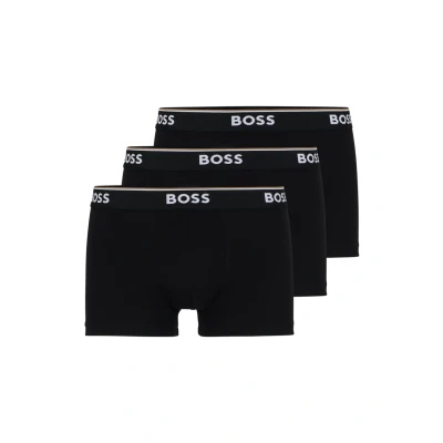 Abbildung von BOSS Trunk Power 3 PACK Panties, Herren, Größe: XS, Black