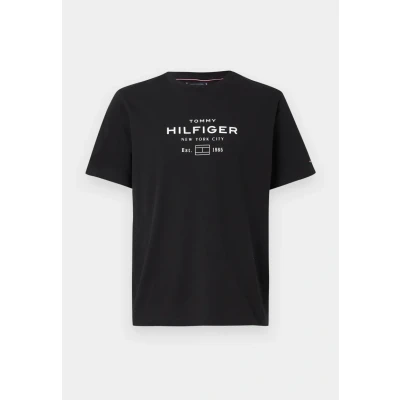 Abbildung von Tommy Hilfiger Stack Graphic TEE Tshirt print, Größe: XS, Black