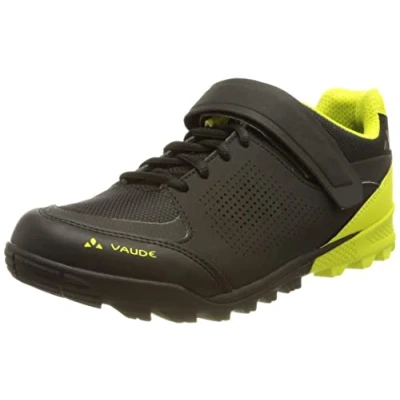 Abbildung von Vaude Unisex AM Downieville Low Mountainbiking Schuh, Black/Bright Green, 40 EU