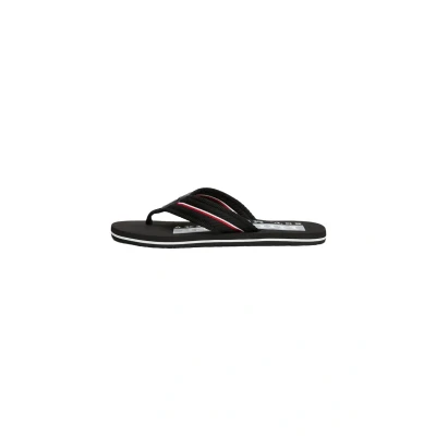 Abbildung von Tommy Hilfiger Badesandale, Herren, Größe: 40, Black Schuhe