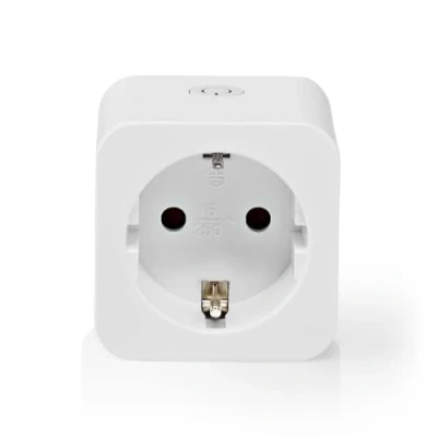 Abbildung von Nedis SmartLife Smart Stecker Zigbee 3.0 Leistungsmesser 3680 W Hybrid (CEE 7/7) 0 55 C Android/IOS Weiss 1 Stück