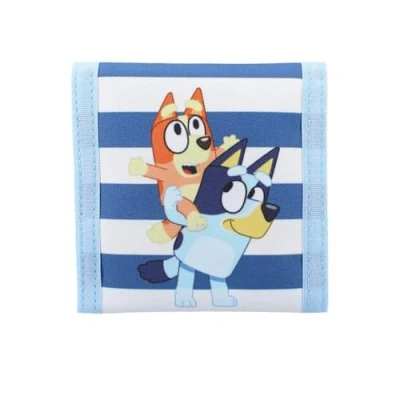 Abbildung von mybagstory Geldbörse/Geldbörse für Jungen Bluey Blau Kinder Schule Kindergarten Urlaub 10 cm, Blau, Kinder, Junge