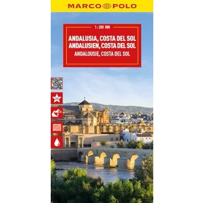 Abbildung von MARCO POLO Reisekarte Andalusien, Costa del Sol 1:200.000: Sevilla, Cordoba, Granada