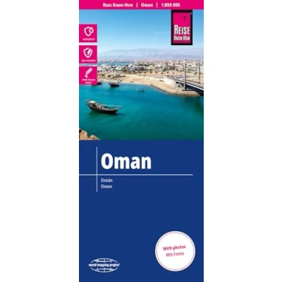 Abbildung von Reise Know How Landkarte Oman (1:850.000): reiß und wasserfest (world mapping project)