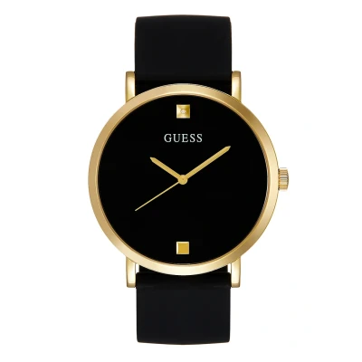 Abbildung von Guess Genuine Diamond Uhr goldcoloured/black, Größe: One Size, Gold coloured/black