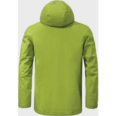 Abbildung von Schöffel Aiplspitz Regenjacke / wasserabweisende Jacke, Herren, Größe: 48, Grün