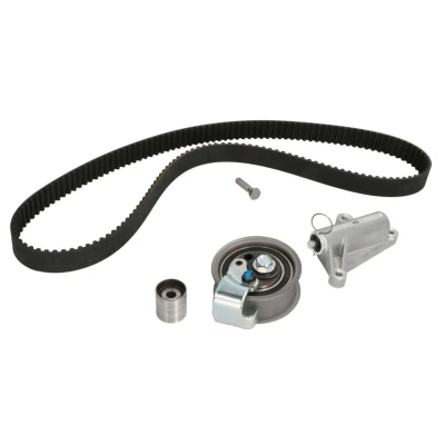 Abbildung von CONTITECH CT919K4 Zahnriemensatz 153 mit Spanndämpfer, Spannrolle AUDI: A4 B5 Avant, Saloon, A6 C5 VOLKSWAGEN: Passat Estate