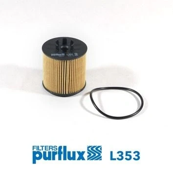 Abbildung von PURFLUX L353 Ölfilter Filtereinsatz VOLKSWAGEN: Golf 5, Tiguan I, Touran SEAT: Ibiza 4, Leon II Hatchback, 4 Sportcoupe