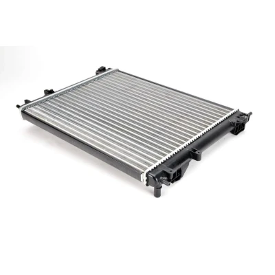 Abbildung von THERMOTEC D7R031TT Kühler, Motorkühlung 480 415 28 Schaltgetriebe Kühlrippen mechanisch gefügt RENAULT: CLIO 2, Kangoo I, NISSAN: Kubistar Van
