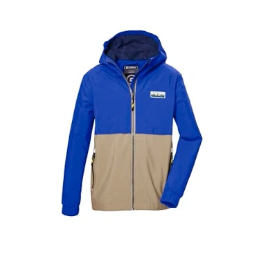 Abbildung von Killtec Funktionsjacke »KOS 141 BYS JCKT«, Wasserdichte Kinderjacke, Colourblock, reflektierend, PFAS frei