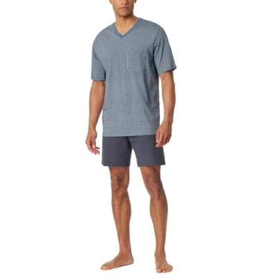 Abbildung von Schiesser Comfort SET Nachtwäsche Set, Herren, Größe: 50, Graphit