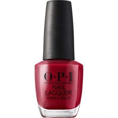 Abbildung von OPI Nail Polish Nagellack mit bis zu 7 Tagen Halt Ergiebig, Langlebig &amp; Splitterfest Rottönen Chick Flick Cherry 15 ml